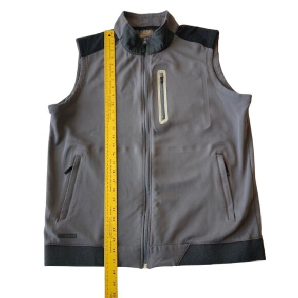 Rhone Hitch Seacell Vest Full Zip Performance Men's XL Iron Gate Gray - Picture 5 of 8